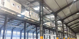 專業(yè)廠房降溫新方案，蒸發(fā)冷省電空調(diào)三式安裝適配多樣場景
