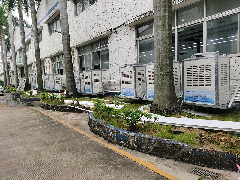 廣東某女子戒毒所生產車間選擇星科環?？照{冷風機