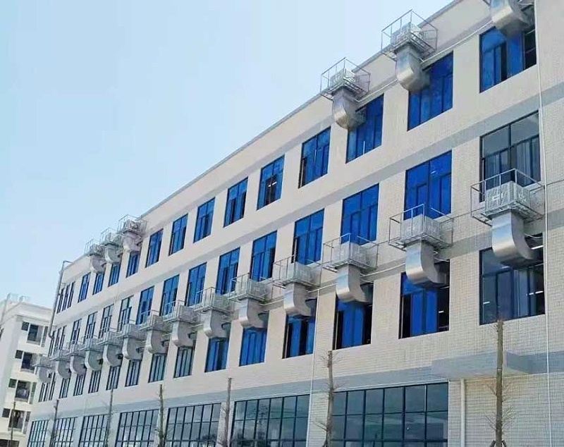 大型車(chē)間降溫通風(fēng)設(shè)備，應(yīng)用環(huán)?？照{(diào)